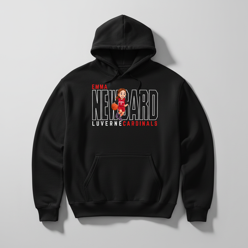 Emma Newvard Basketball Hoodie Mockup