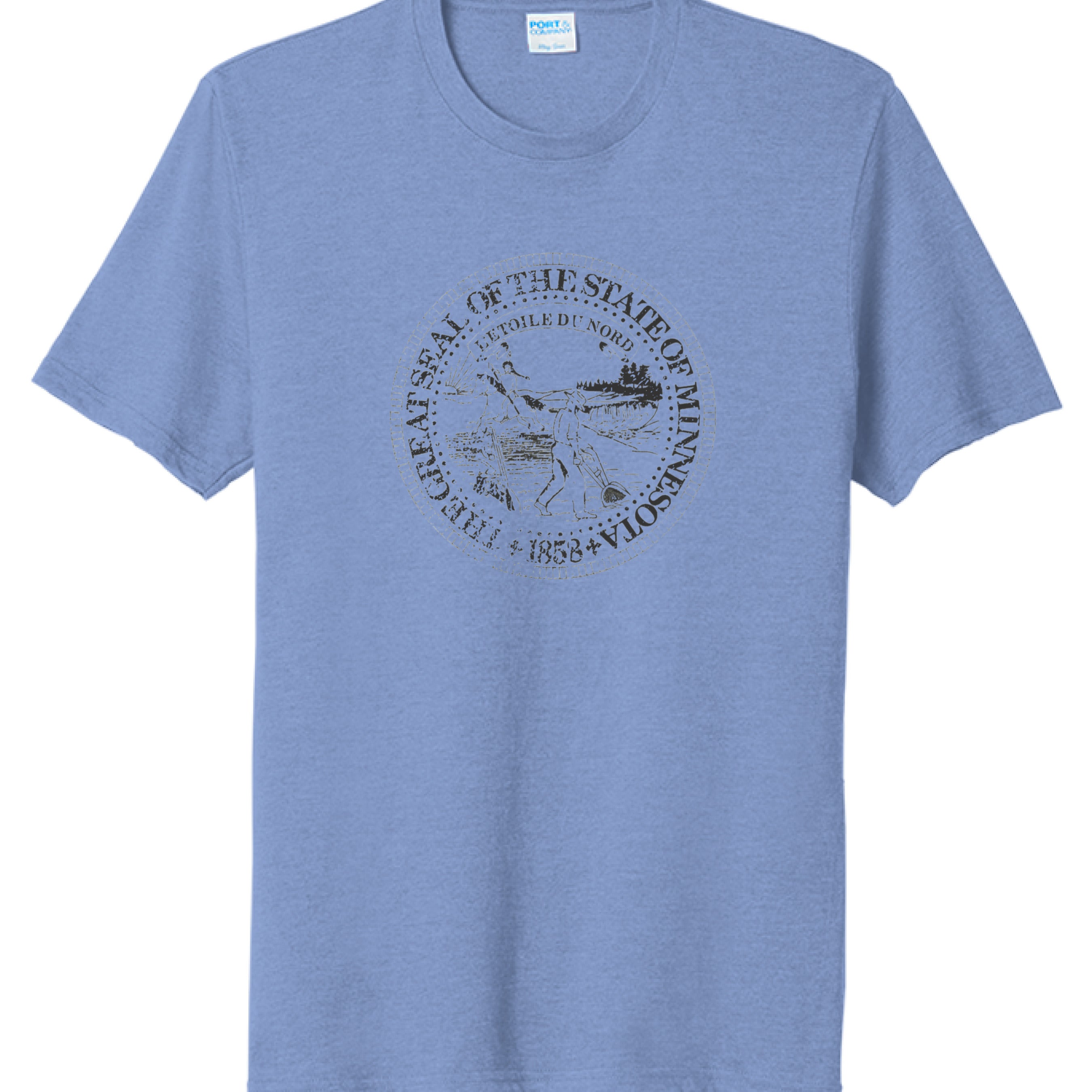 Carolina Blue Heather - FRONT