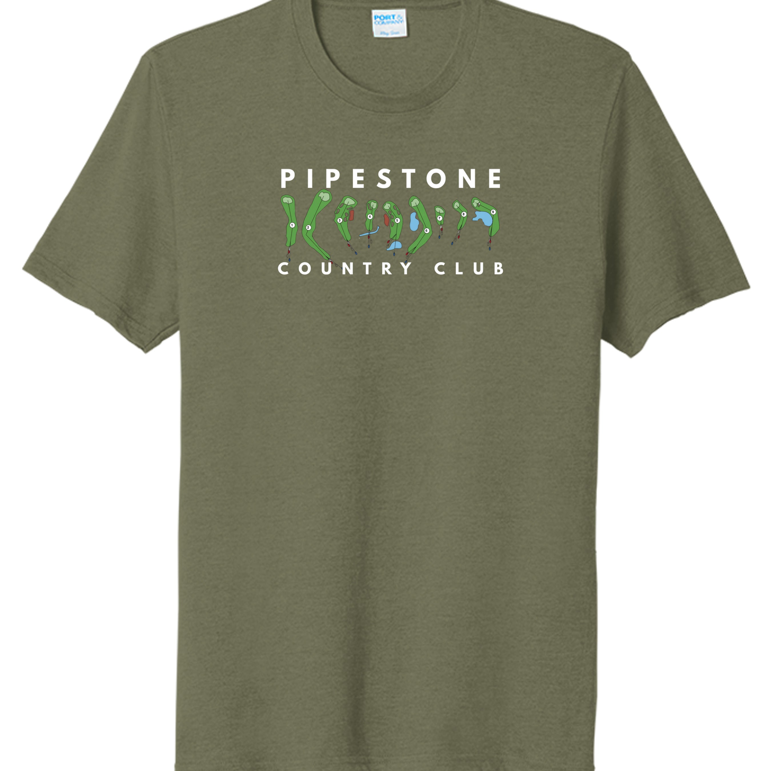 Military Green Heather - PC330 - FRONT